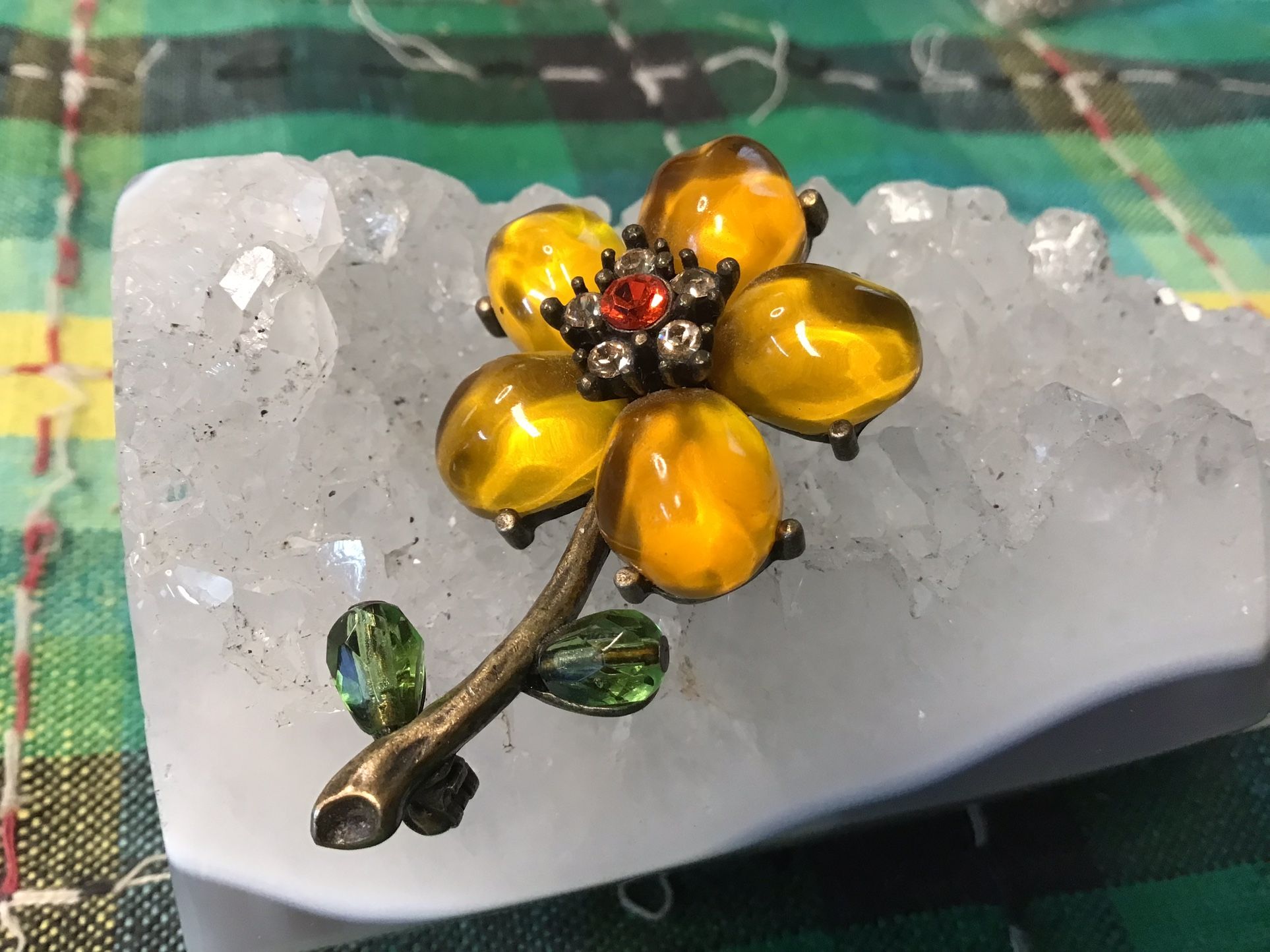 Vintage Jelly Belly Brooch