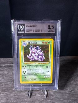 Nidoking Holo Base Set BGS 8.5