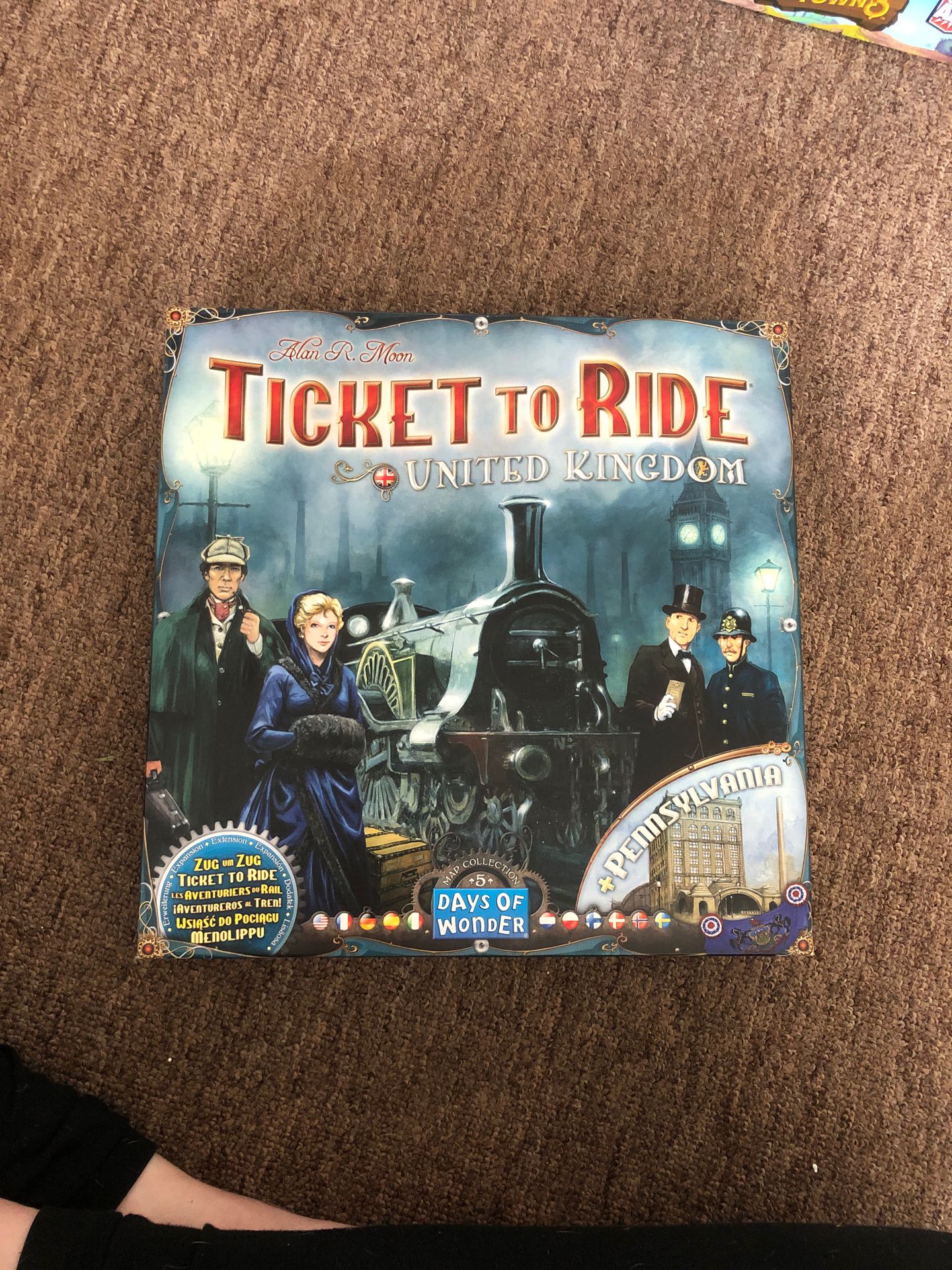 Ticket to Ride Expansion United Kingdom