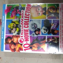 DreamWorks 10 Movie Collection In Blu-ray And Digital Code