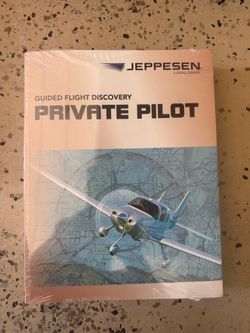 Jeppesen Guided Flight Discovery – Private Pilot Textbook (New Sealed)