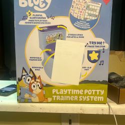 Bluey Playtime Floor Potty Trainer w/Sound