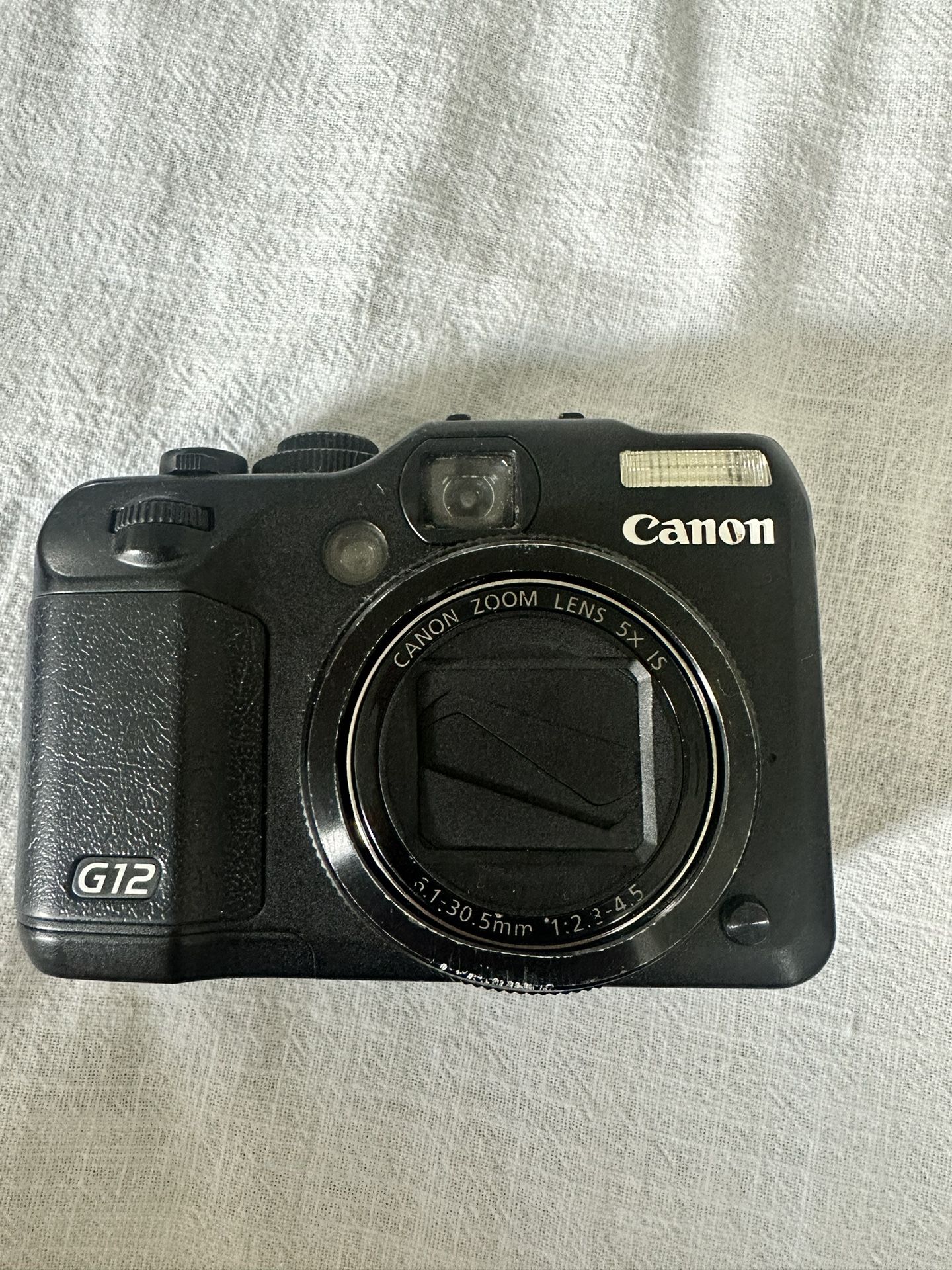 Canon Power Shot G12 digital camera PSG12 made in Japan