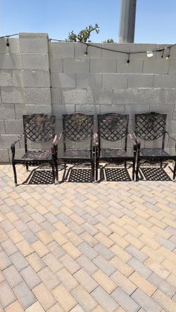 Patio chairs