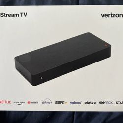 Verizon Stream TV 4K - Black Sealed : Netflix, HBO, Google Chromecast, Disney+