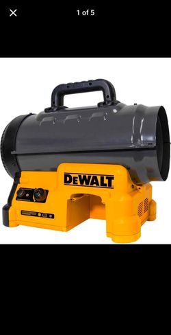 New DeWalt heater plug in or battery 70,000BTU/hr