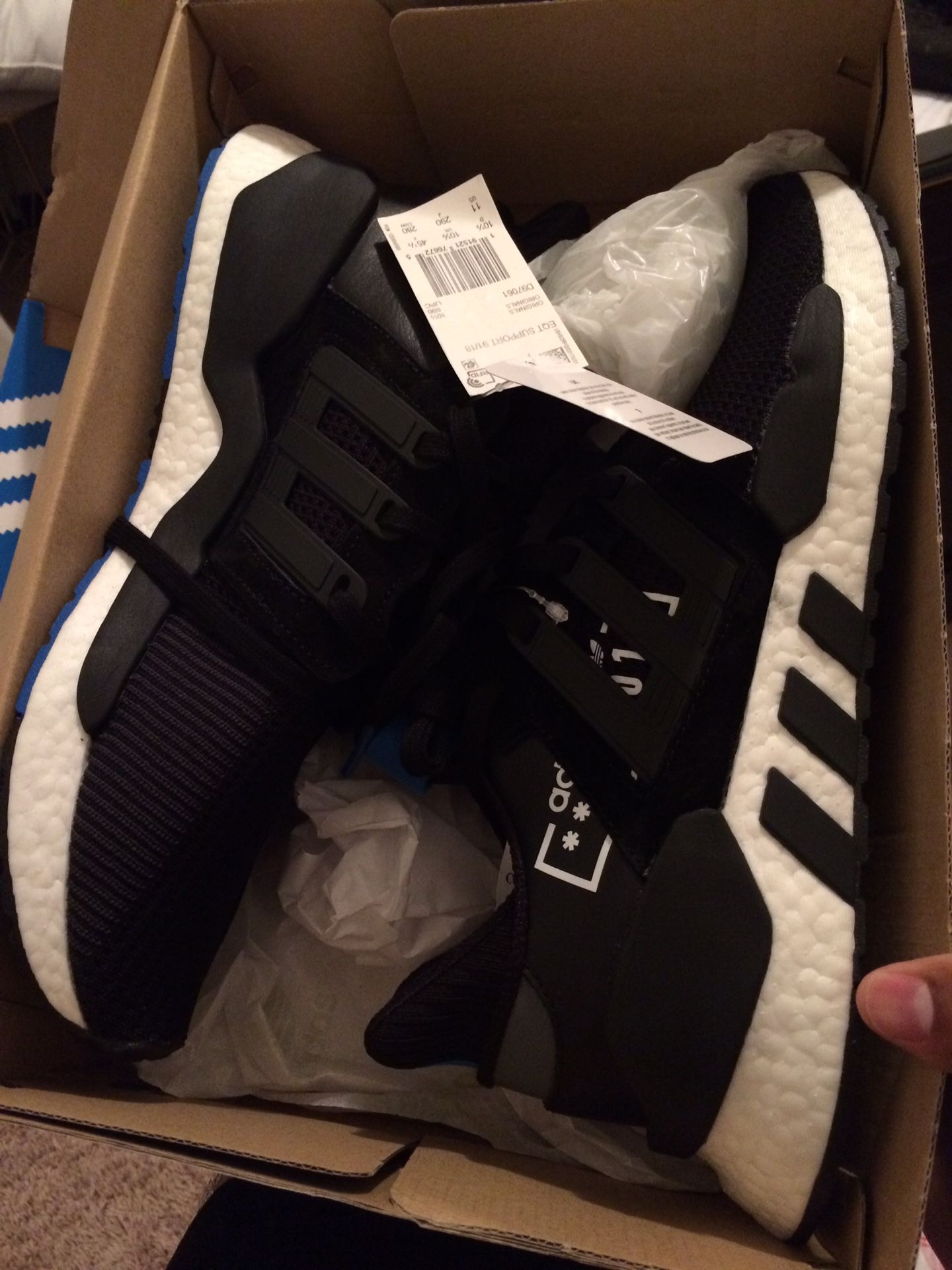 ADIDAS EQT SUPPORT. SIZE 11 MENS