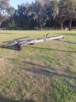 16 Ft. Boat Trailer Galvinised  Tilt