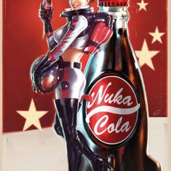 Fallout 4 Nuka Cola Thirst Zapper Wall Poster
