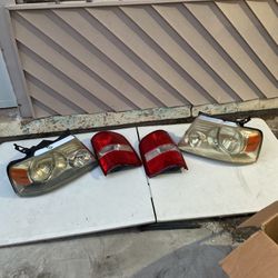 Ford F150 Headlights And Rear Lights 05