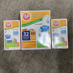 Diaper Pail Refill Bags $8 For All