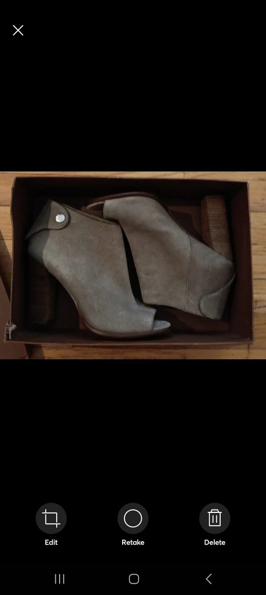 Coach Suede Wedges