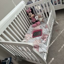 Baby Crib Full Set Without The Toddler Rail 
