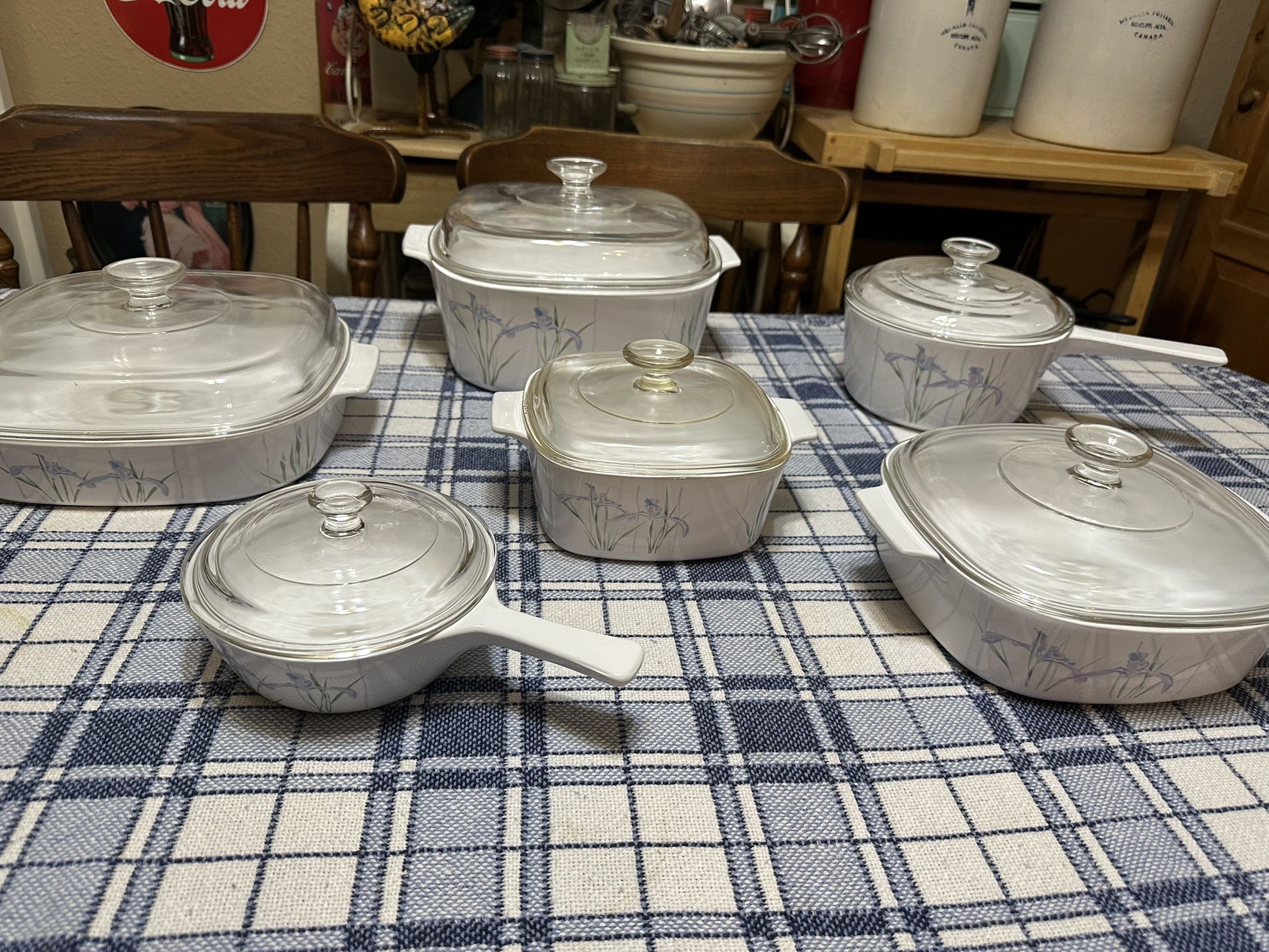 Corning Ware Shadow Iris Cookware Set
