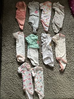 Baby Girl Onesies 6–9 Months