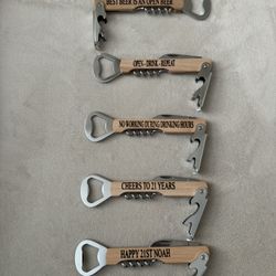 Personalized Bottle Openers 