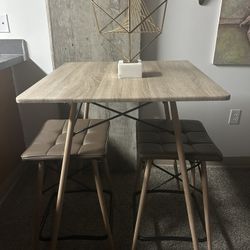 Two seated table