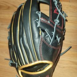 Brand New Z Glove I Pocket Infielders Baseball Glove Black Gold Size 11.25"