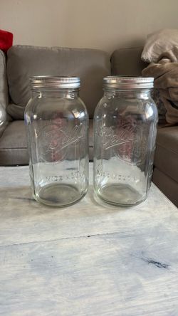 Mason Jar Wide Mouth 64 Oz 