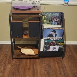 Record Player Stand