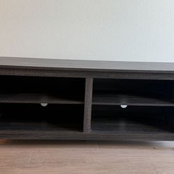 58 Inch Charcoal TV stand. Pick up Only. Must go ASAP