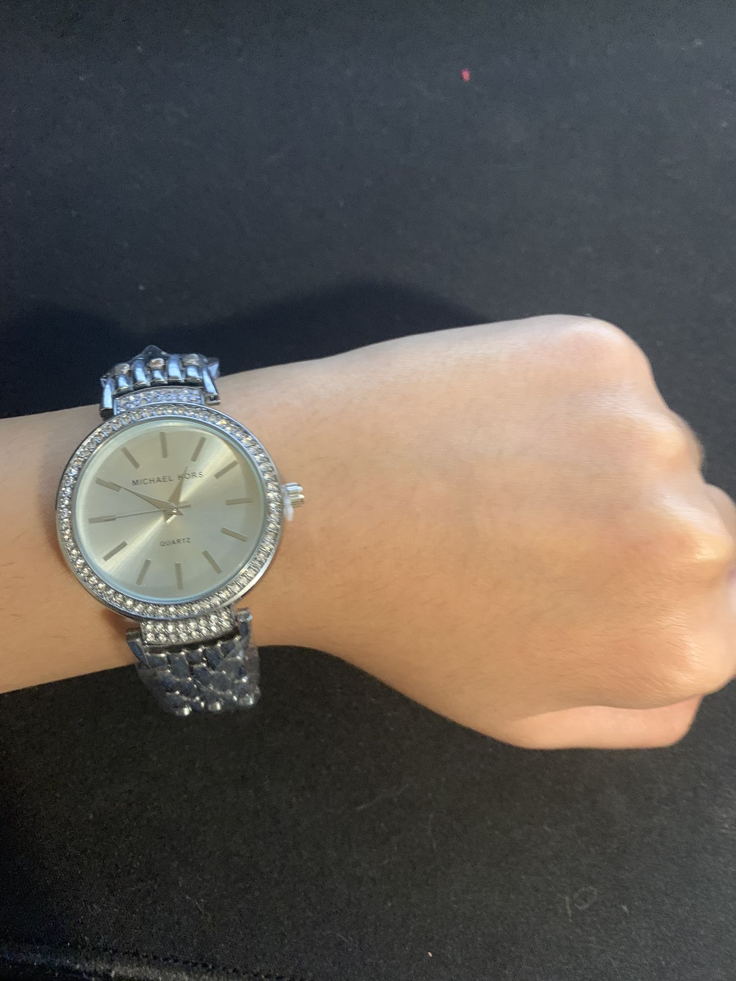 Original Michael Kors MK3192 wristwatch for women In Silver Clothing