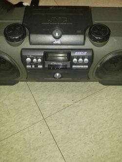 JVC Powered CD/MP3/Tape system