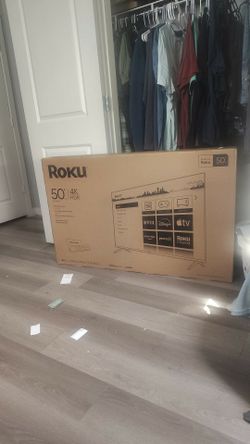 50in 4k new in box