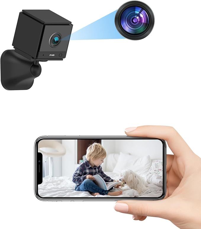 Small Indoor Camera, WiFi Camera