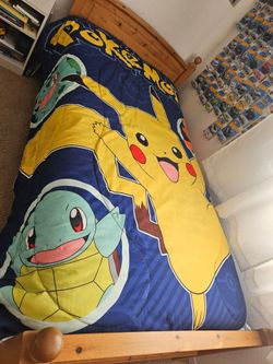 Twin Bed with mattress