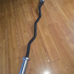 Olympic Curl Barbell, Gym Equipment 