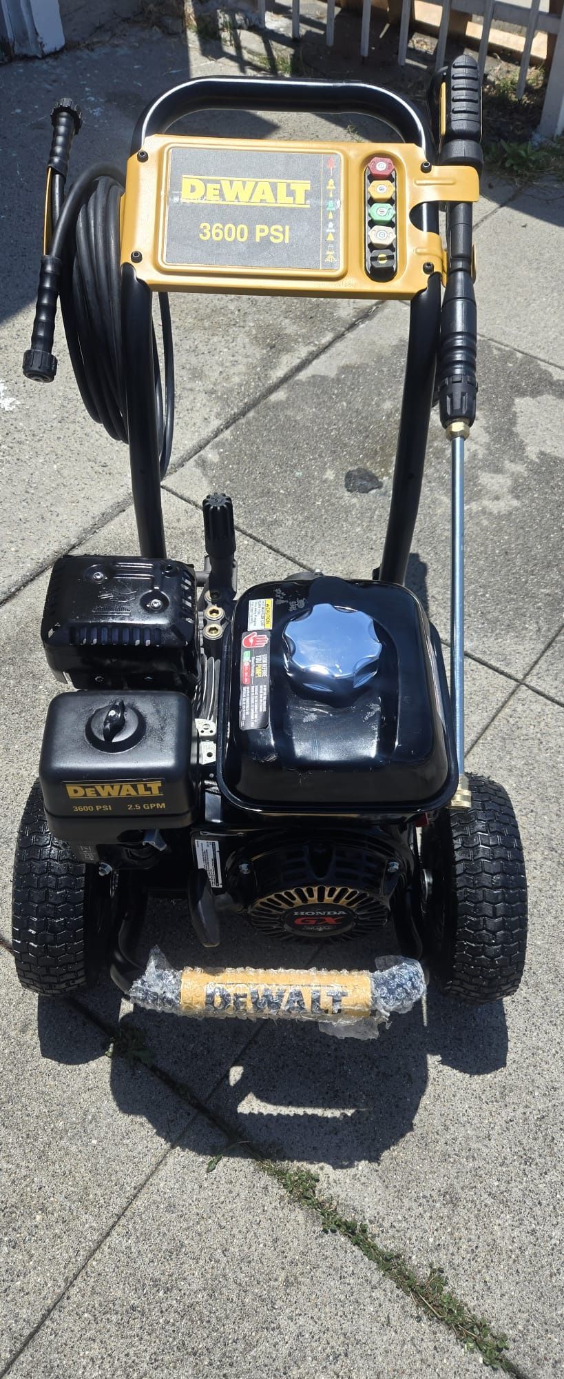 Dewalt Power Washer Gas Motor Honda
