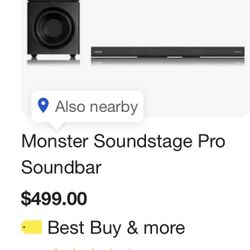 Monster Soundbar