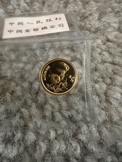 Gold coin