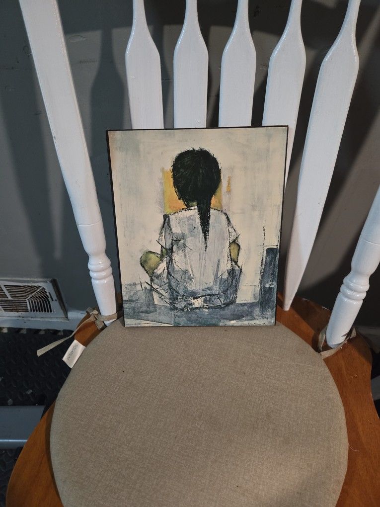 An Art 1968. Original Lithograph Print