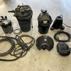 Koi Pond Water Equipment Pump Etc