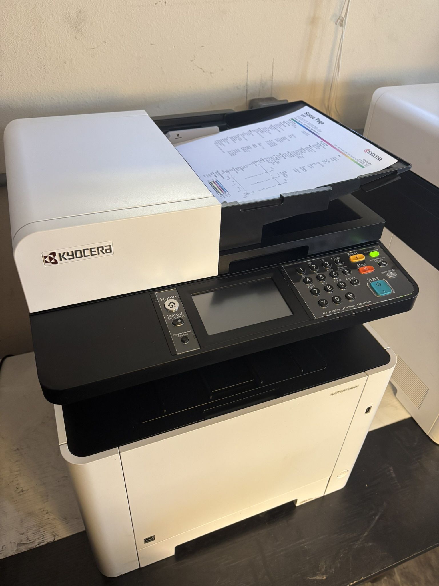 Kyocera ECOSYS M5526cdw Color Mono A4 Laser Printer Copier Scanner Fax MFP 27PPM