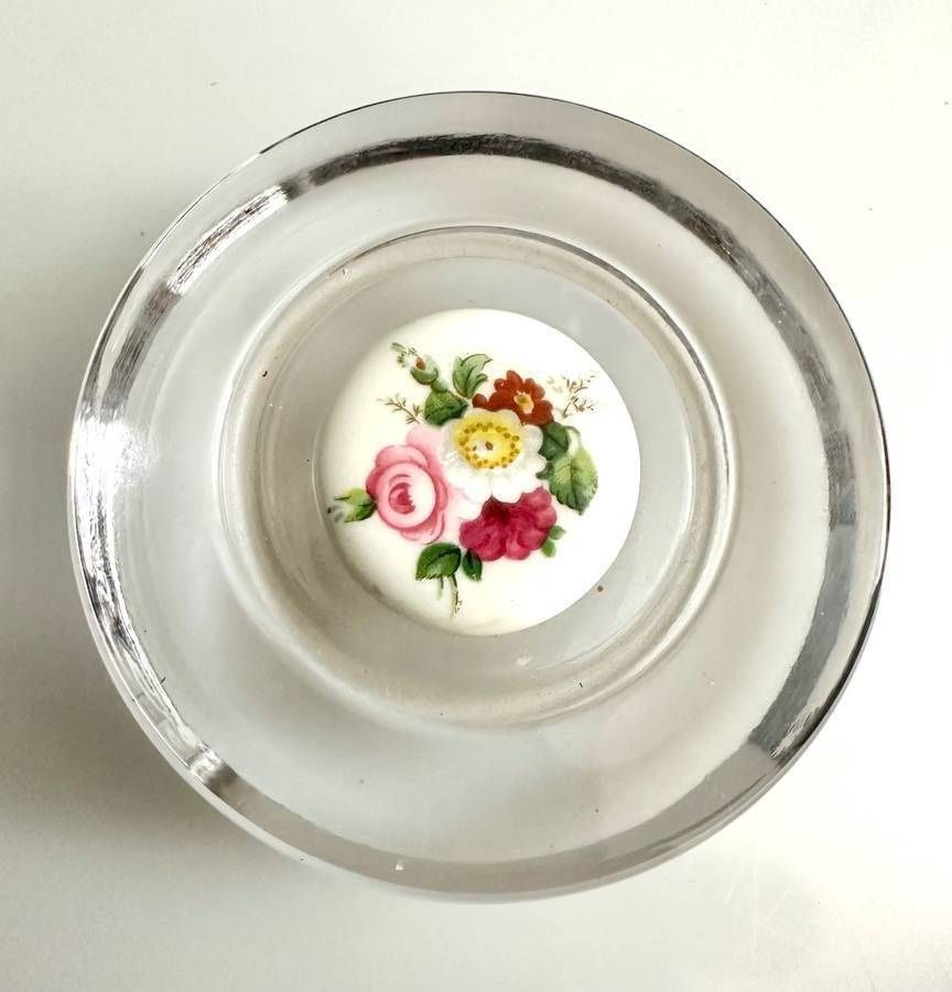 Vintage Blown Glass Paper Weight Decor