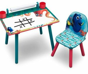 Finding dory activity table and 2 chairs