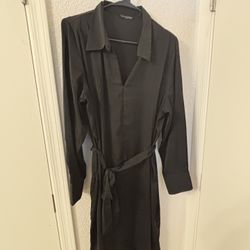 Silky Banana Republic XL Dress
