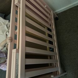 Pink Mini Crib 