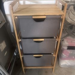 Bamboo Storage Dresser 