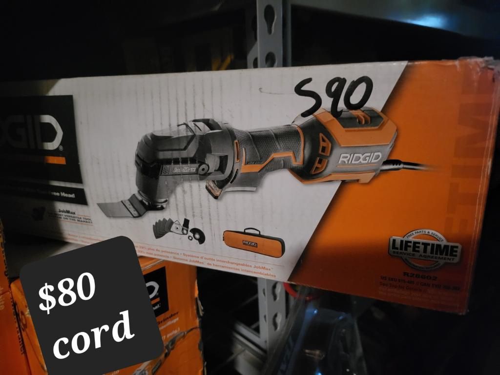 Ridgid Multi tool New Electric