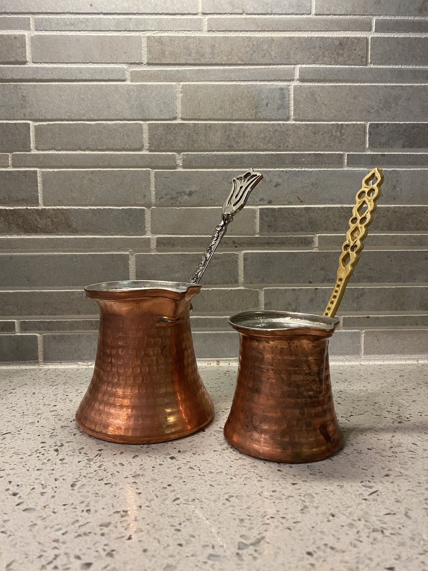 Copper Turkish Coffee Pot. 1 + 1 For FREE