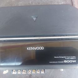 AMPLIFICADOR AMPLIFIER KENWOOD 2  CHANELS GOOD CONDICIÓN ABLO ESPAÑOL