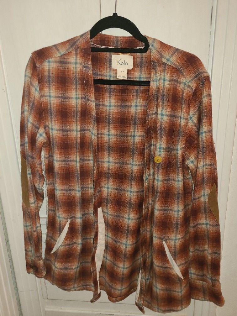 Women's Flannel shirt/jacket $4.99