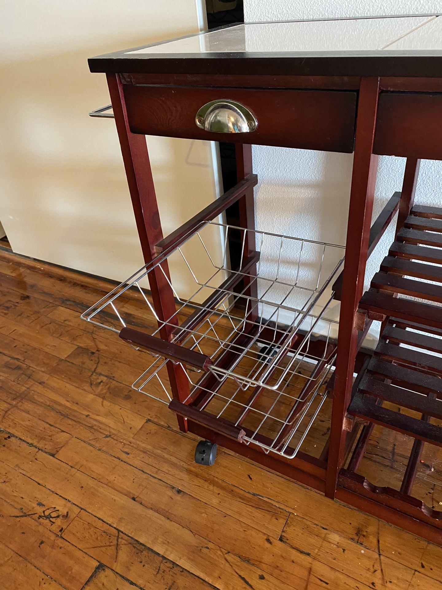 Rolling pantry/kitchen cart for Sale in Dallas, TX OfferUp