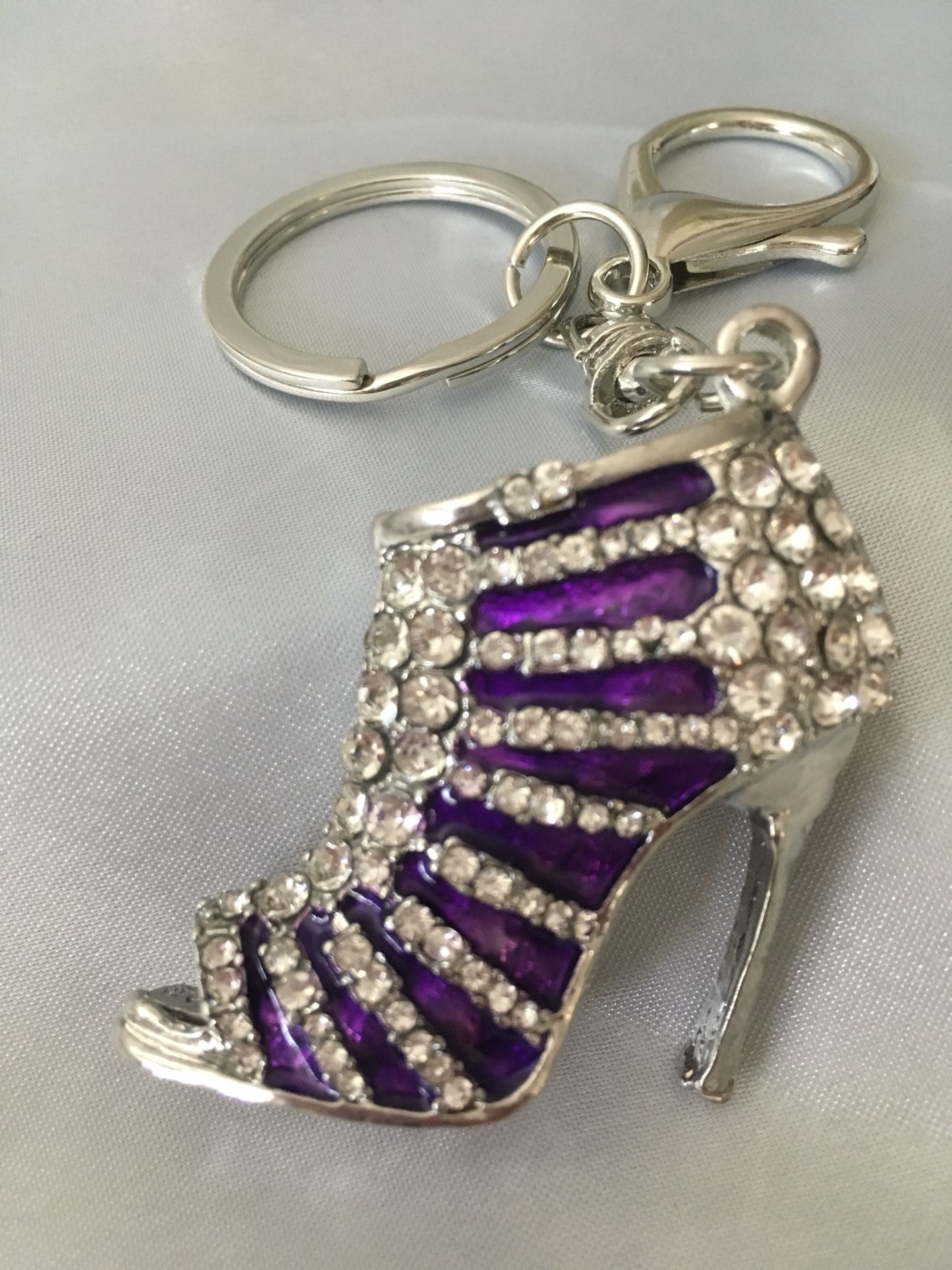 Violet Purse Charm