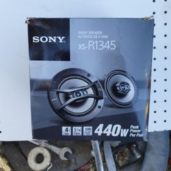 New Sony 4way Speakers 51/4 Inch