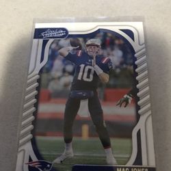 Mac Jones Patriots Card No 74